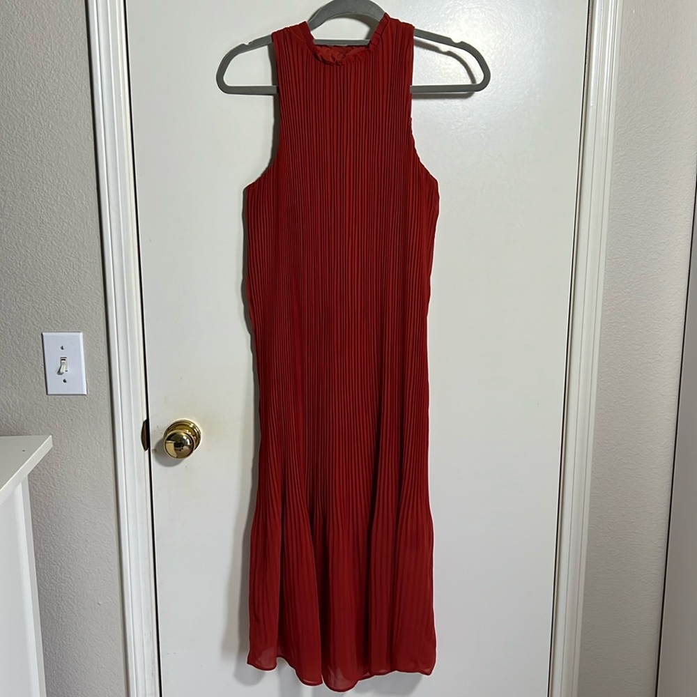 A New Day Pleated Dress